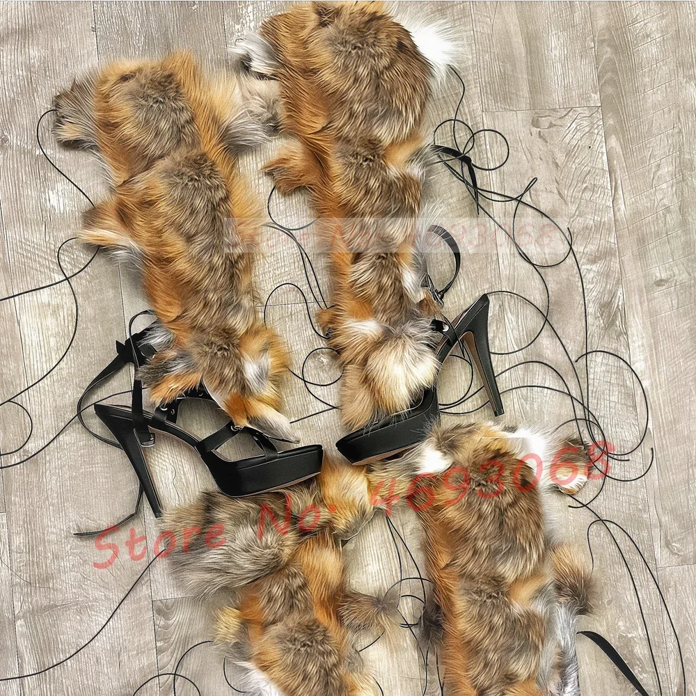 Real Fur Wrap Cross Tied Platf – обзор и цена Crossfit Ladies