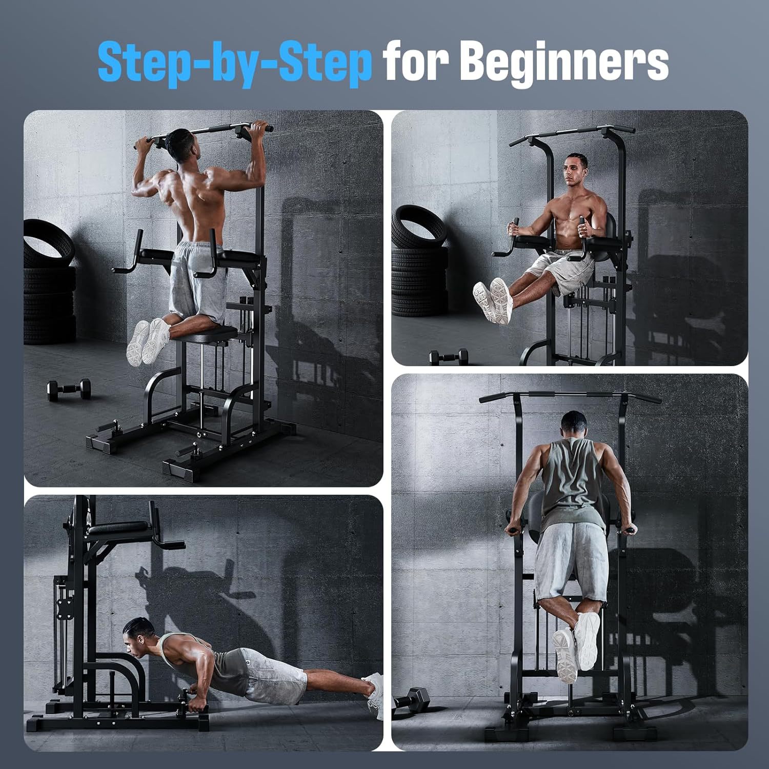Power Tower Pull-Up Dip Statio – обзор и цена Pull Up Bar Grip