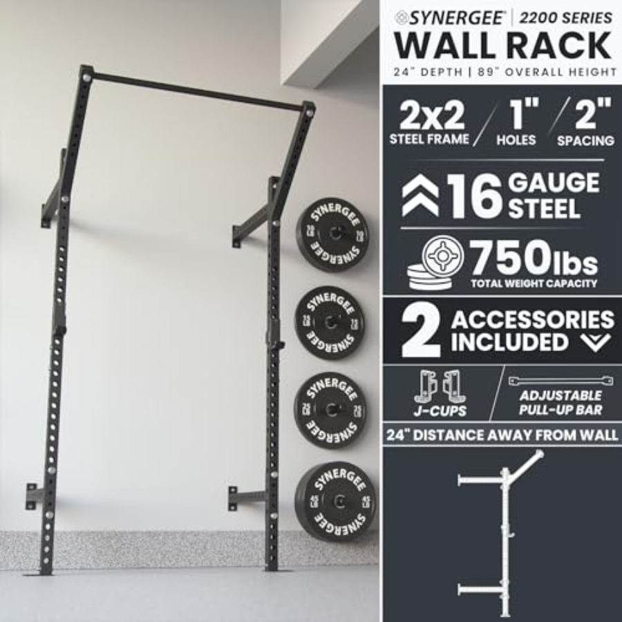 Wall Mounted Squat Rack for ho – обзор и цена Pull Up Bar Grip