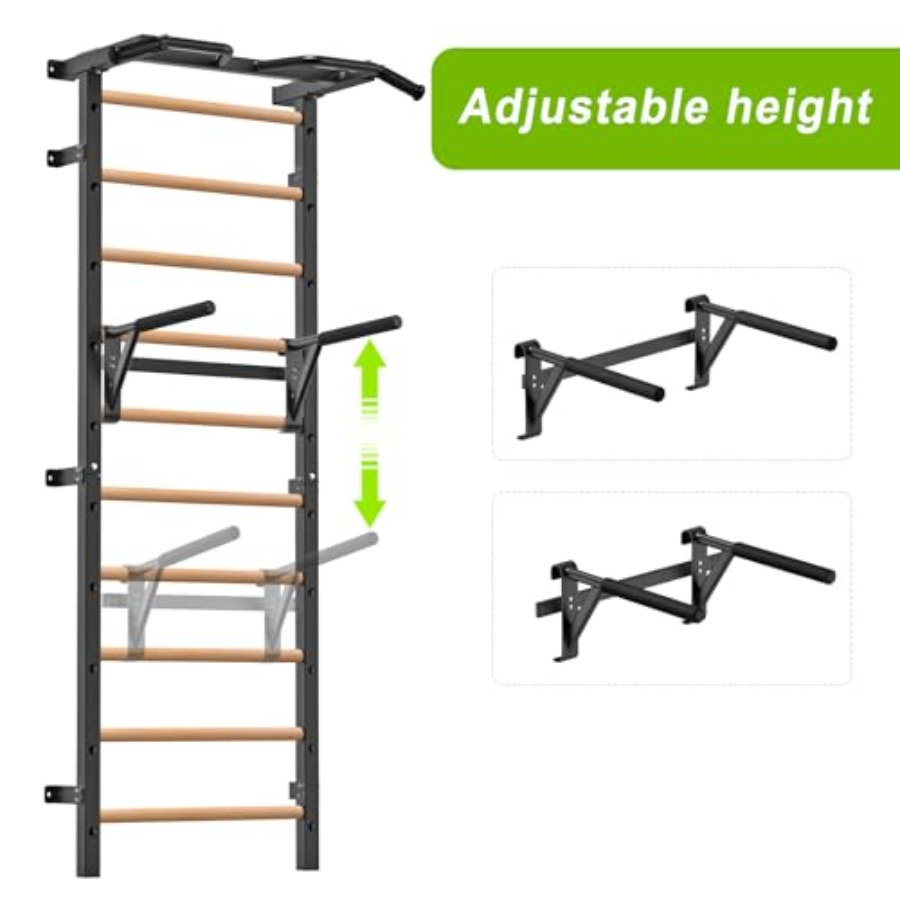 Wall Mounted Gymnastic Stall B – обзор и цена Pull Up Bar Grip