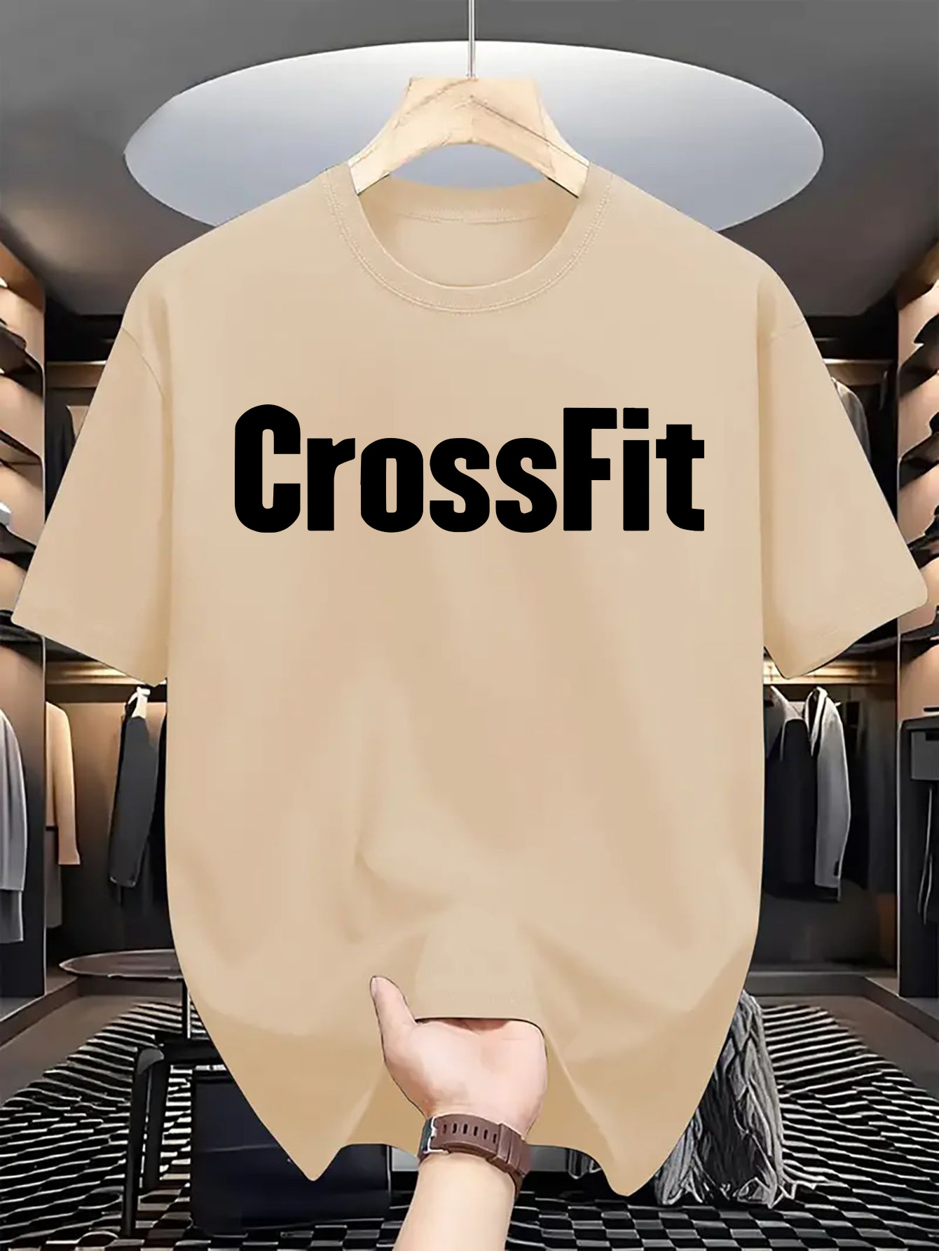 Men's Summer 100% Cotton Casua – обзор и цена Crossfit Mayhem