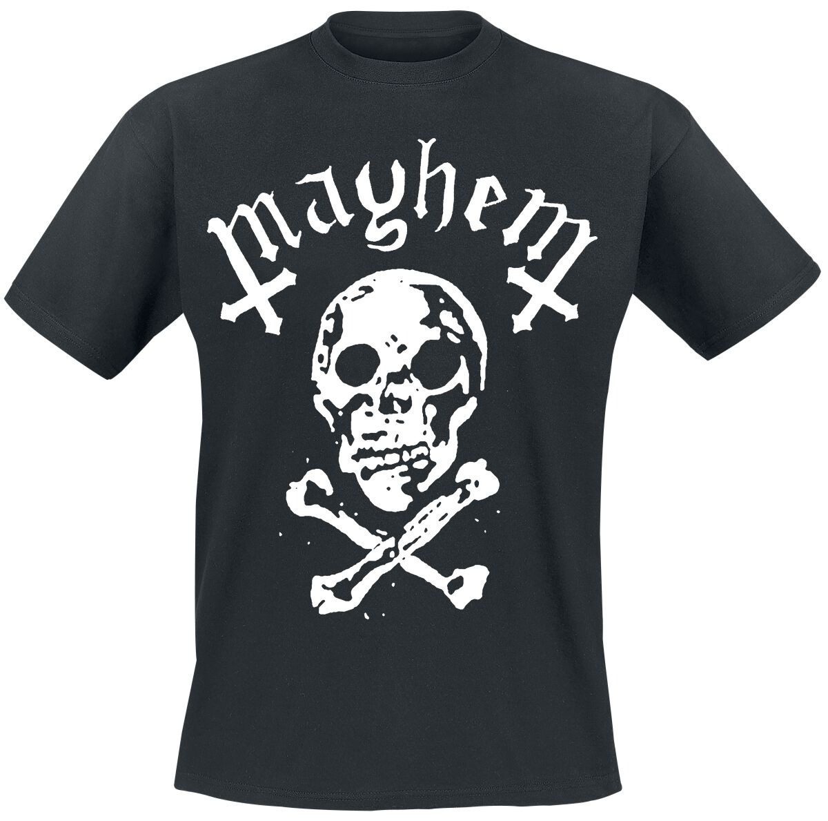 Mayhem Classic Logo Tee, Black – обзор и цена Crossfit Mayhem