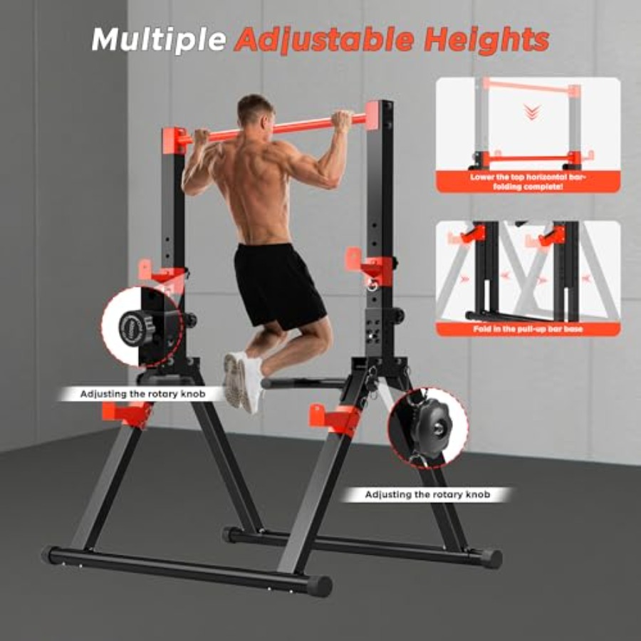 Home gym foldable power tower  – обзор и цена Pull Up Bar Grip