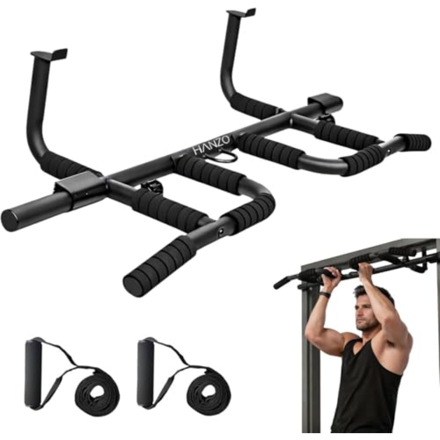 Doorway Pull Up Bar Set with S – обзор и цена Pull Up Bar Grip
