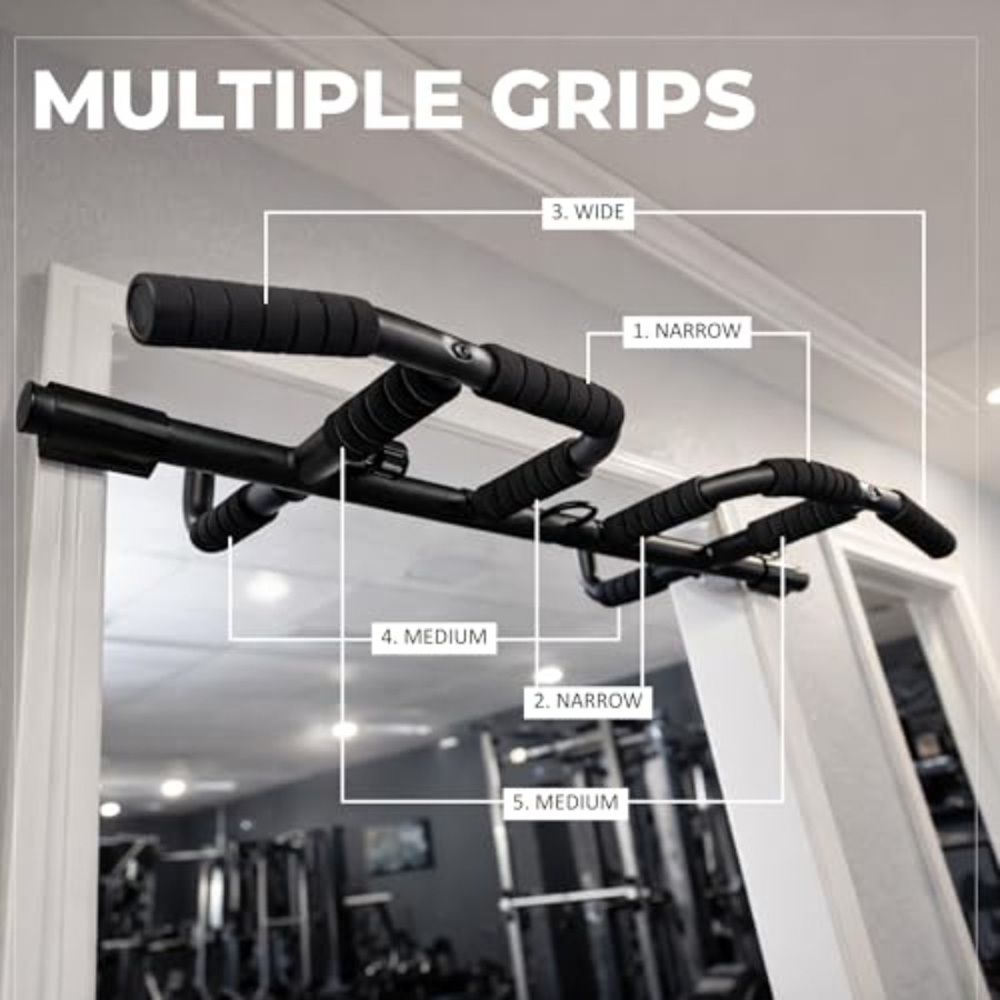 Doorway Pull Up Bar Set with S – обзор и цена Pull Up Bar Grip