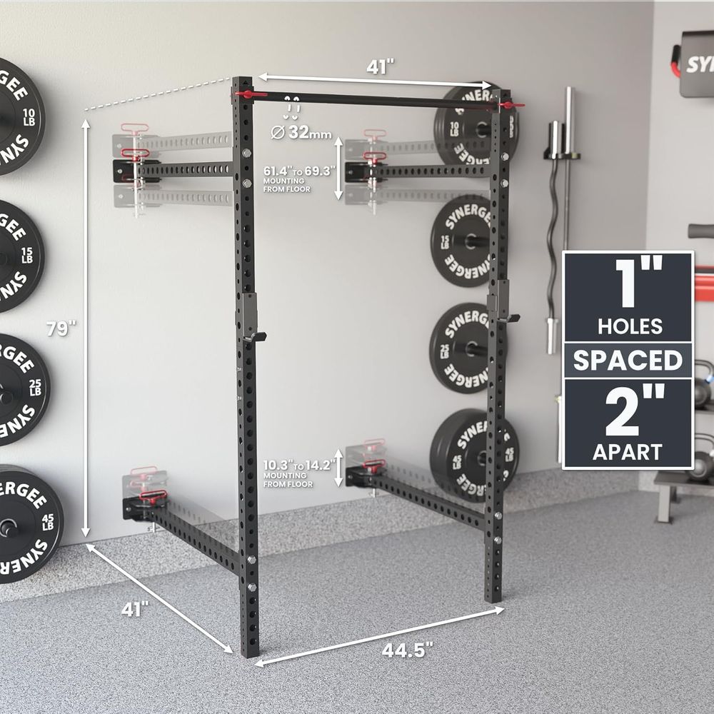 Adjustable Squat Rack with J-C – обзор и цена Pull Up Bar Grip