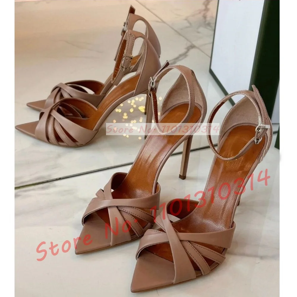 Nude Cross Strap High Heels Sa – обзор и цена Crossfit Ladies