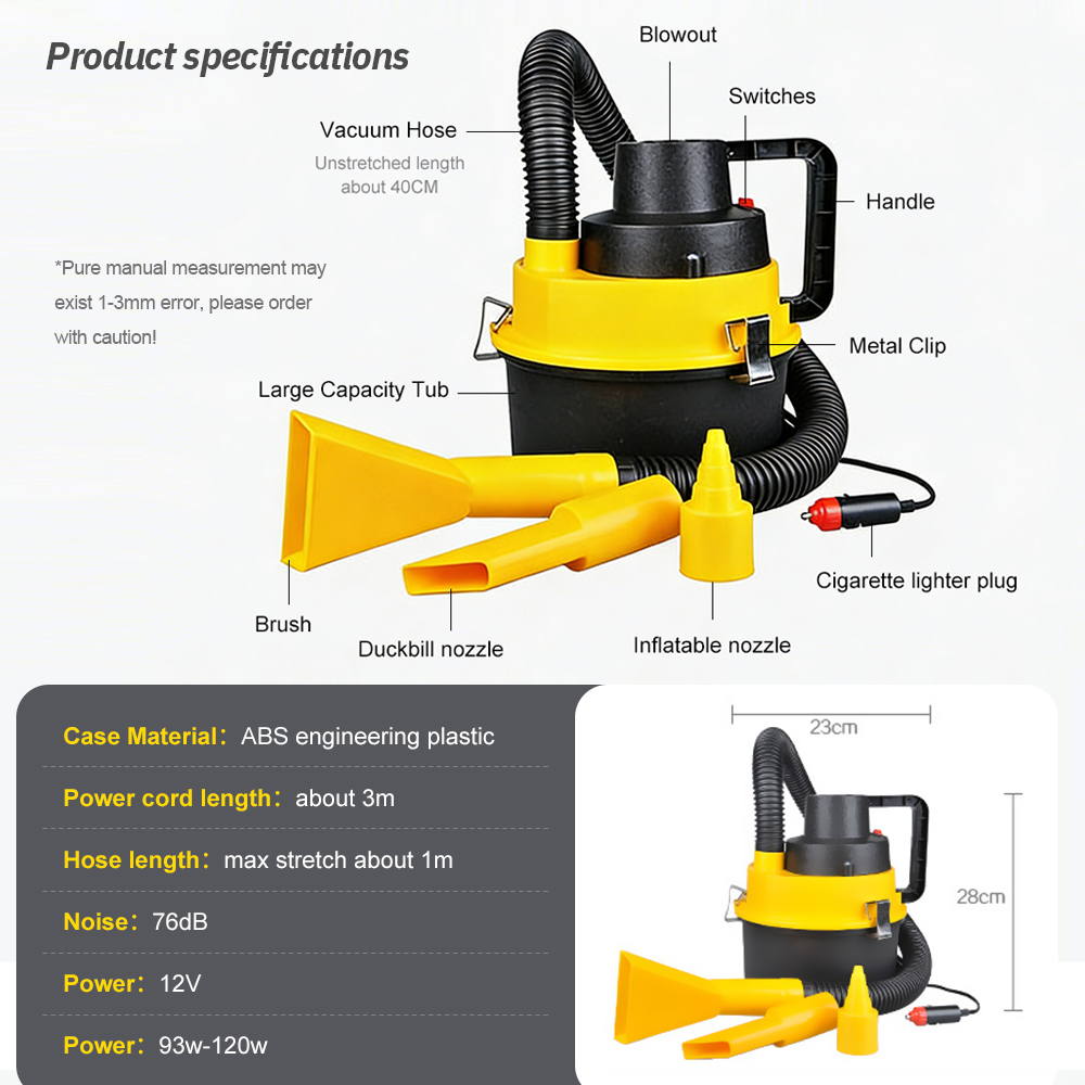 Portable 12V Car Vacuum Cleane – обзор и цена Crossfit Machine
